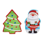 Christmas table decor trays, assorted 36x25cm Christmas table decor trays, assorted 36x25cm